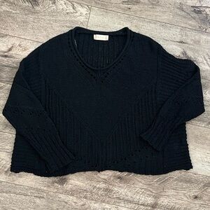 ALTAR’D STATE Cropped Sweater Black women’s Size XS/S